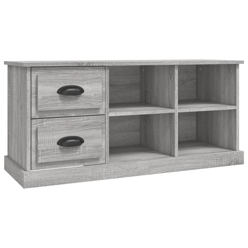 TV Cabinet Grey Sonoma 102x35,5x47,5 cm Engineered Wood