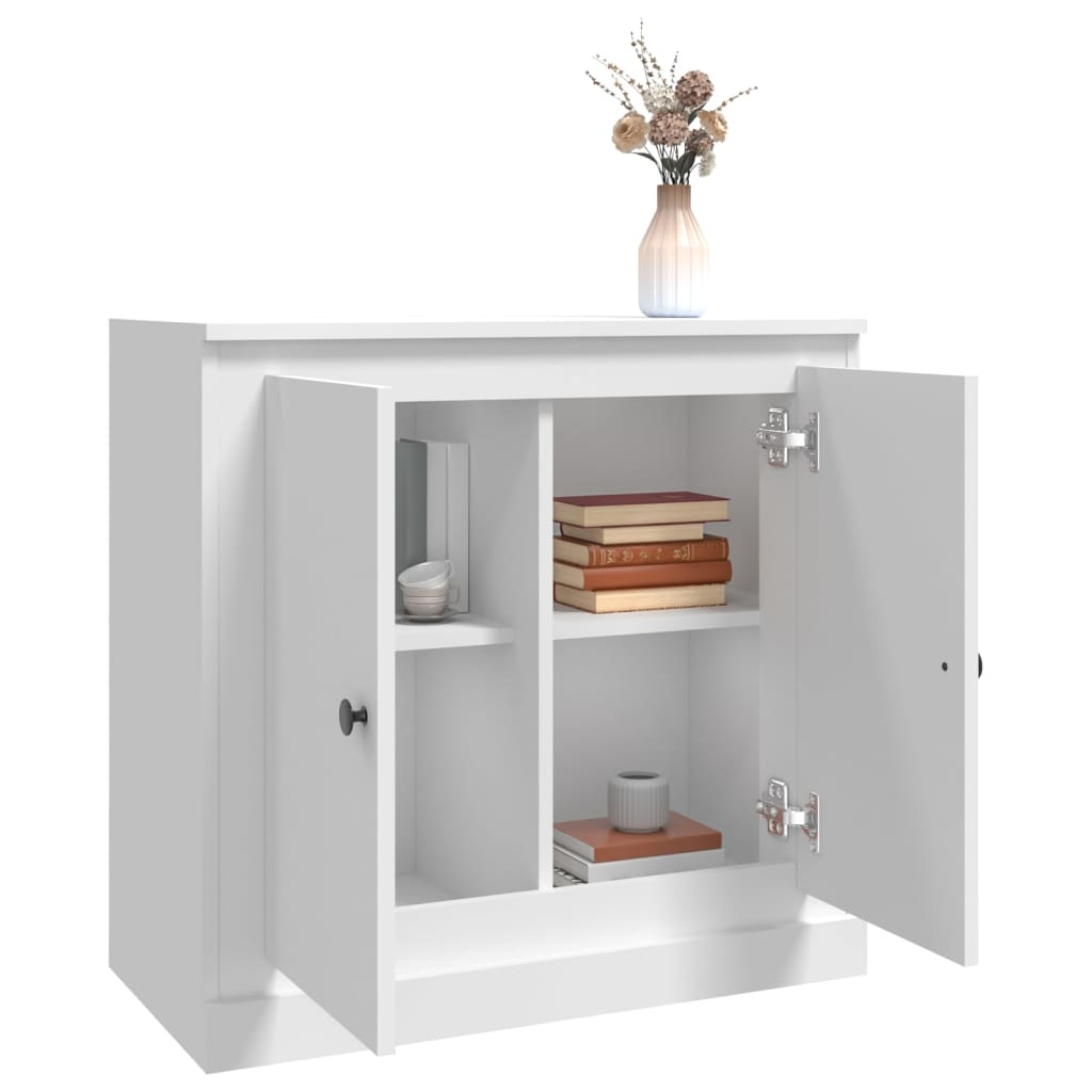 Sideboard White 70x35,5x67,5 cm Engineered Wood