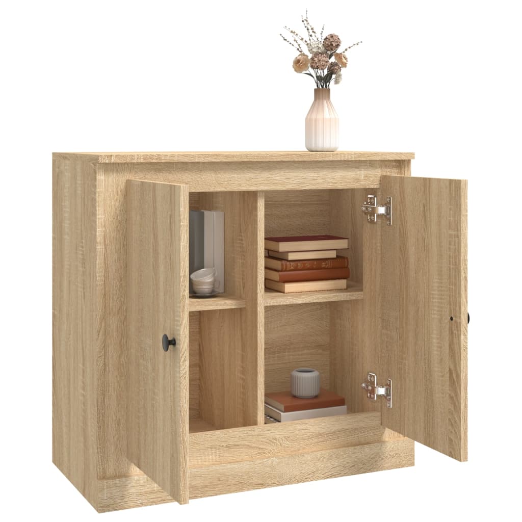 Sideboard Sonoma Oak 70x35,5x67,5 cm Engineered Wood