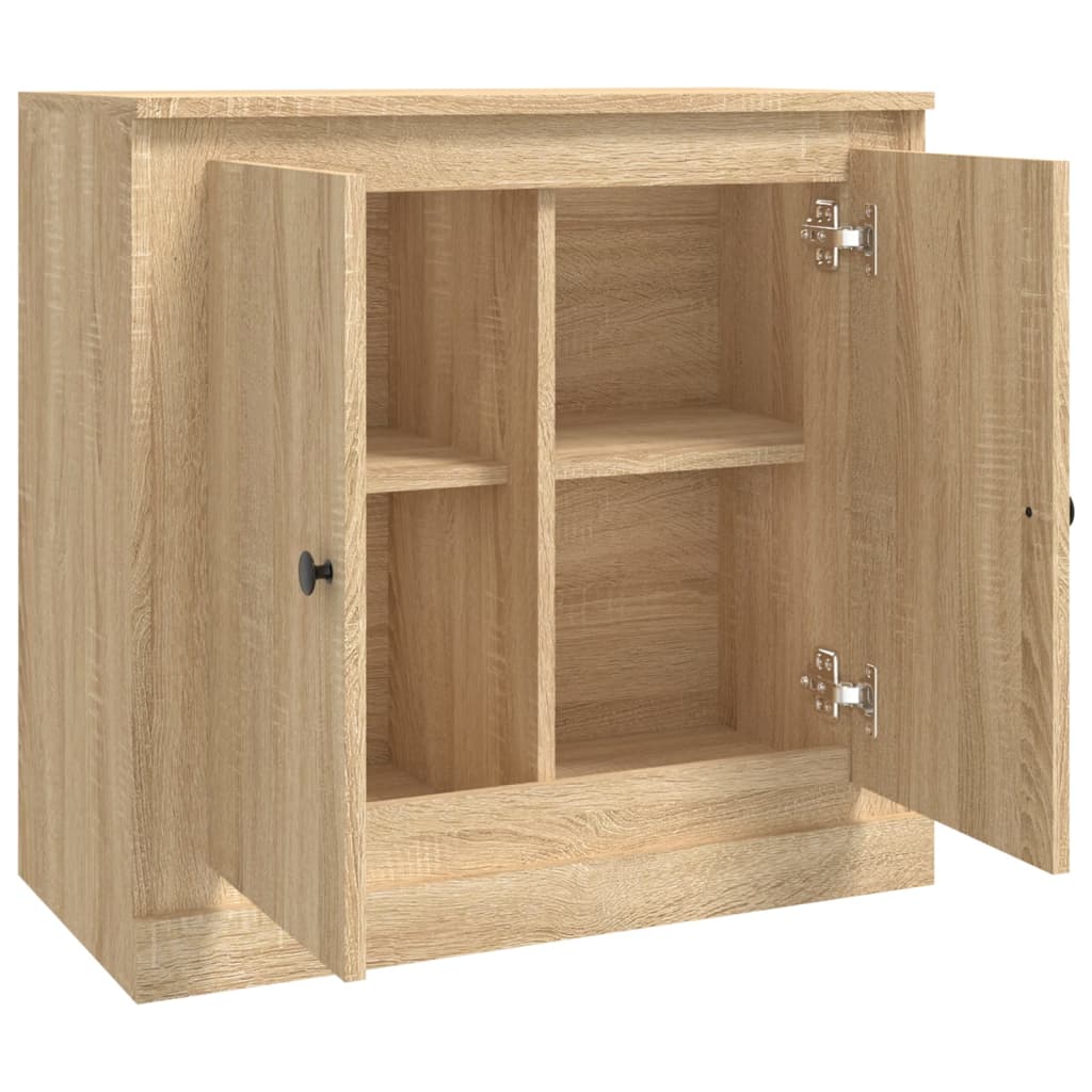 Sideboard Sonoma Oak 70x35,5x67,5 cm Engineered Wood
