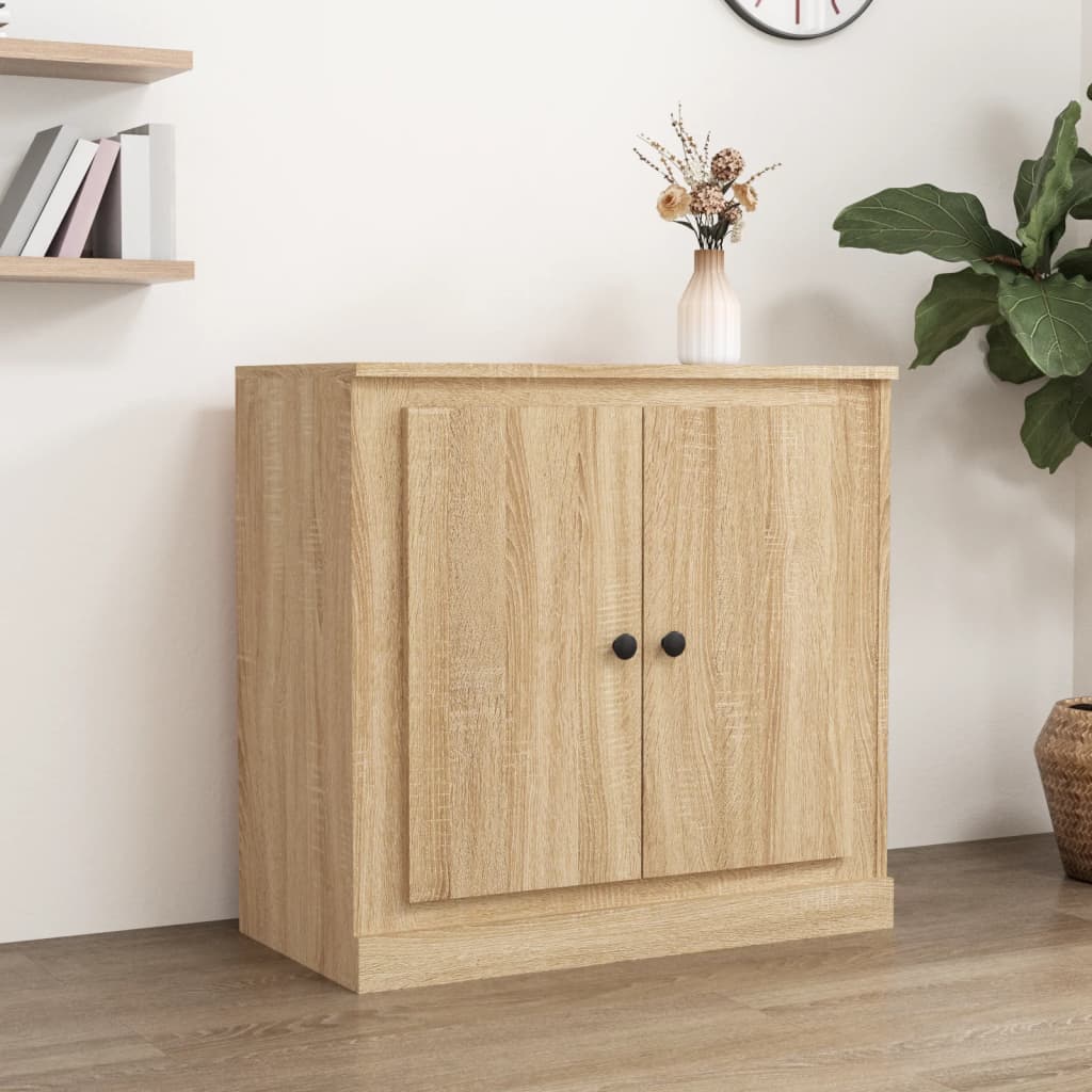 Sideboard Sonoma Oak 70x35,5x67,5 cm Engineered Wood