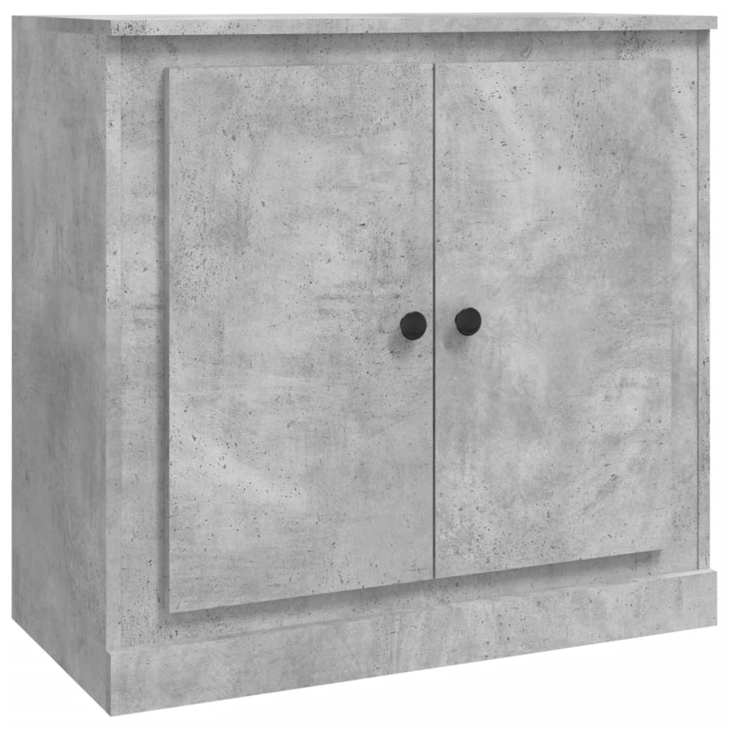 Sideboard Concrete Grey 70x35,5x67,5 cm Engineered Wood