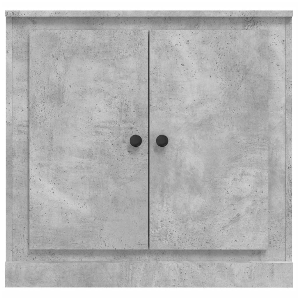 Sideboard Concrete Grey 70x35,5x67,5 cm Engineered Wood