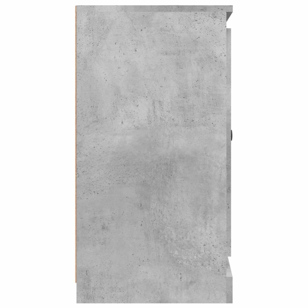 Sideboard Concrete Grey 70x35,5x67,5 cm Engineered Wood