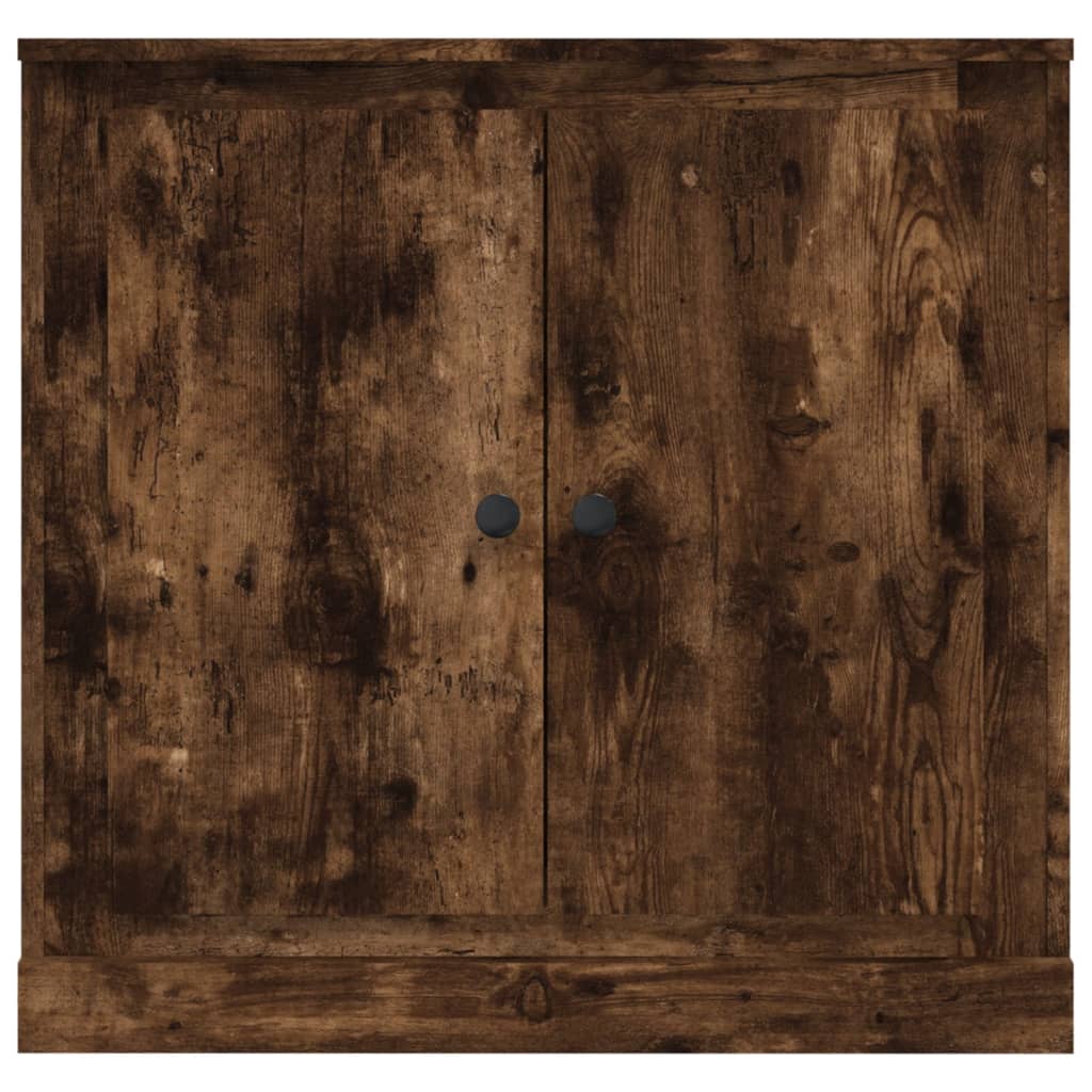 Sideboard Smoked Oak 70x35,5x67,5 cm Engineered Wood