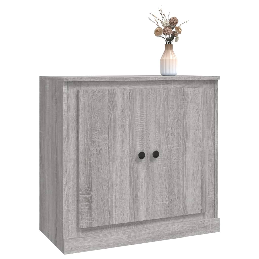 Sideboard Grey Sonoma 70x35,5x67,5 cm Engineered Wood