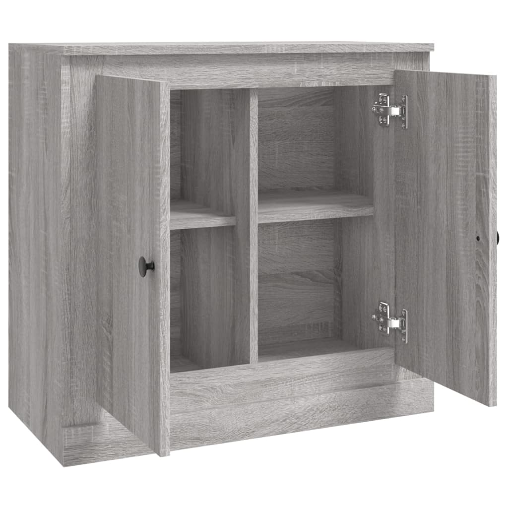 Sideboard Grey Sonoma 70x35,5x67,5 cm Engineered Wood