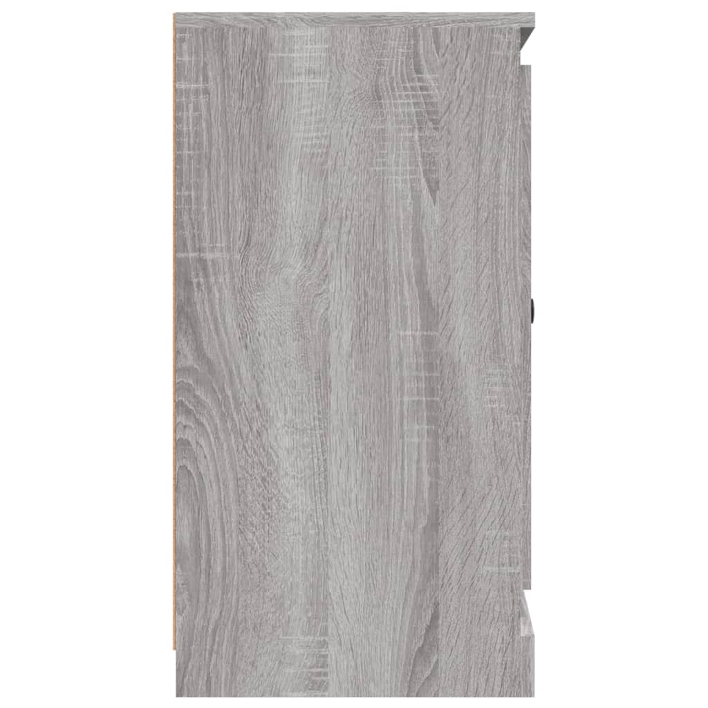 Sideboard Grey Sonoma 70x35,5x67,5 cm Engineered Wood