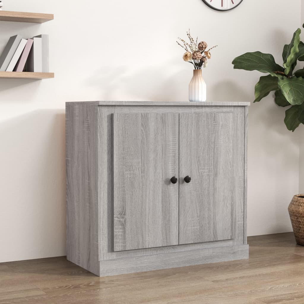 Sideboard Grey Sonoma 70x35,5x67,5 cm Engineered Wood