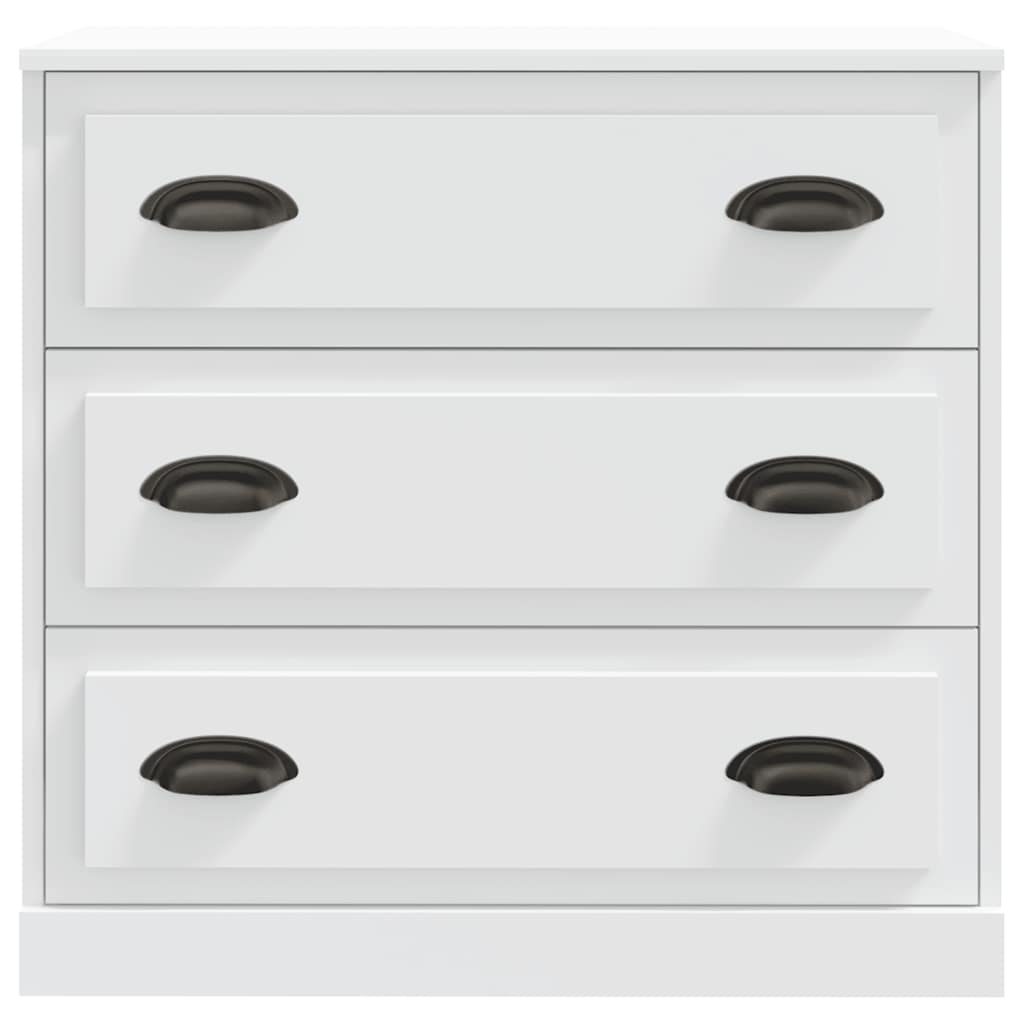 Sideboard White 70x35,5x67,5 cm Engineered Wood