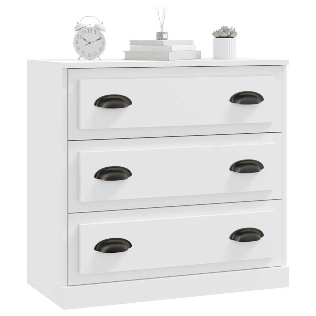 Sideboard White 70x35,5x67,5 cm Engineered Wood