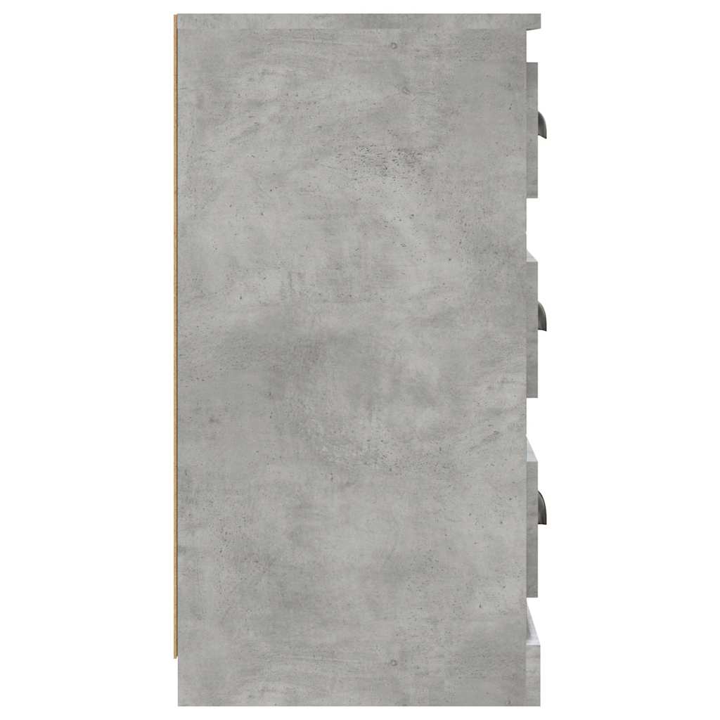 Sideboard Concrete Grey 70x35,5x67,5 cm Engineered Wood