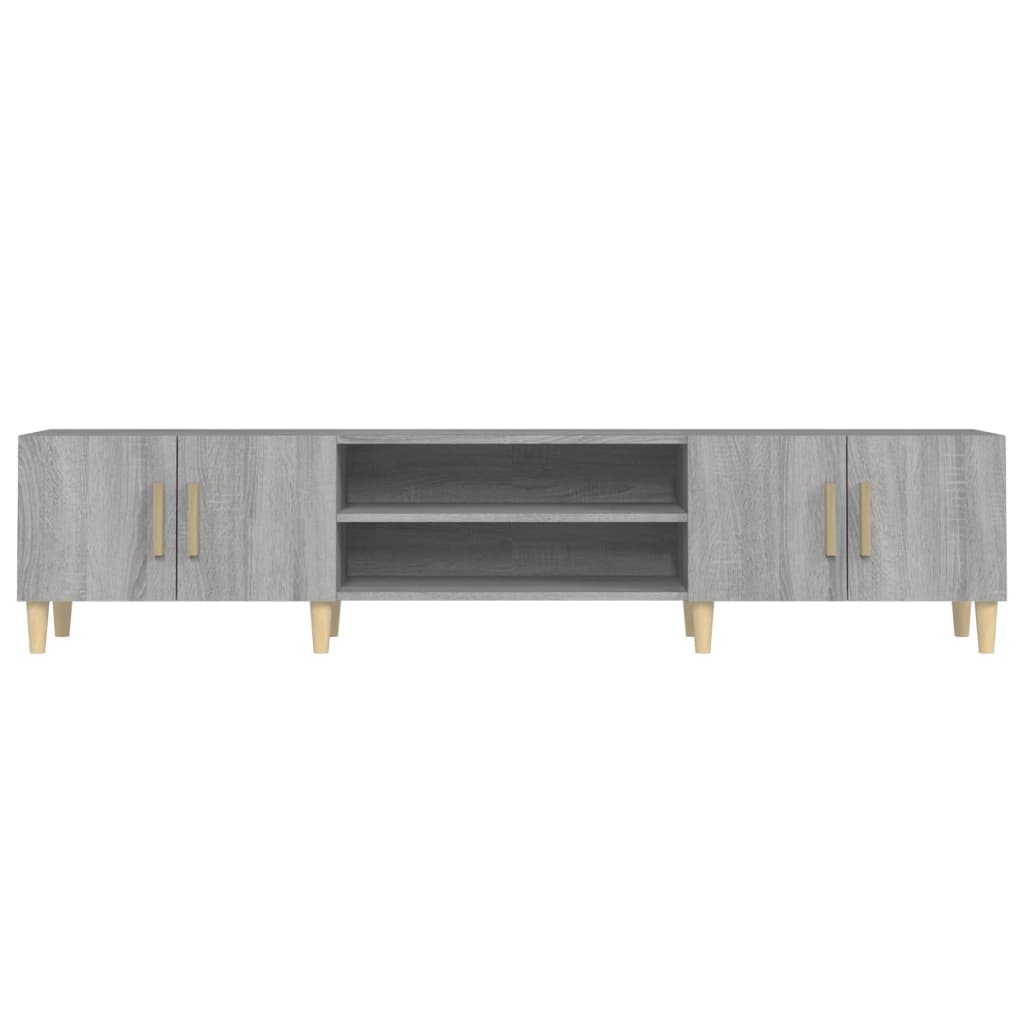 TV Cabinet Grey Sonoma 180x31,5x40 cm Engineered Wood