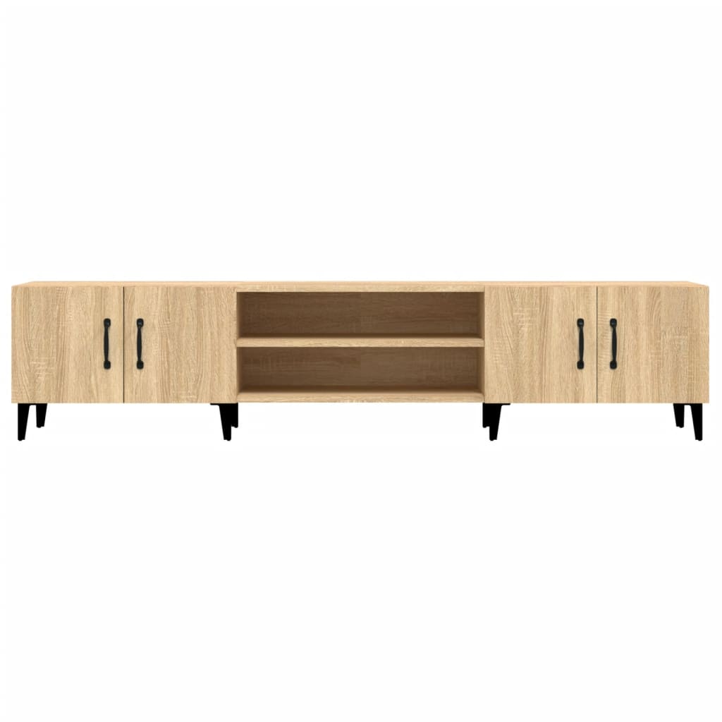 TV Cabinet Sonoma Oak 180x31,5x40 cm Engineered Wood