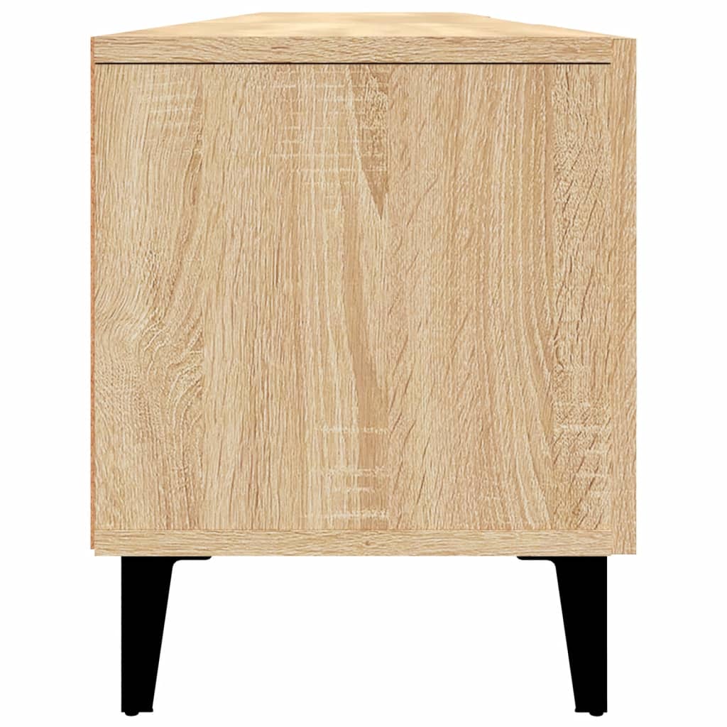 TV Cabinet Sonoma Oak 180x31,5x40 cm Engineered Wood