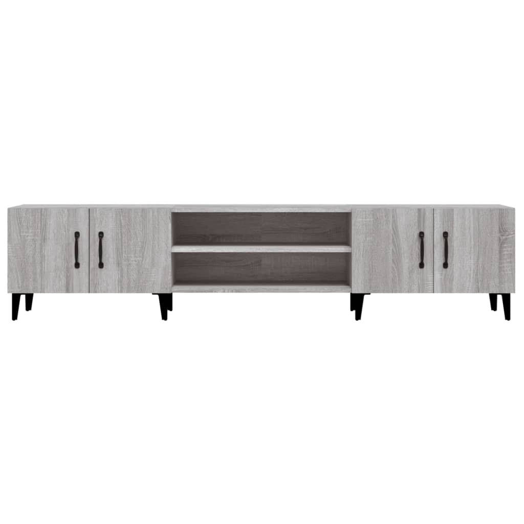 TV Cabinet Grey Sonoma 180x31,5x40 cm Engineered Wood