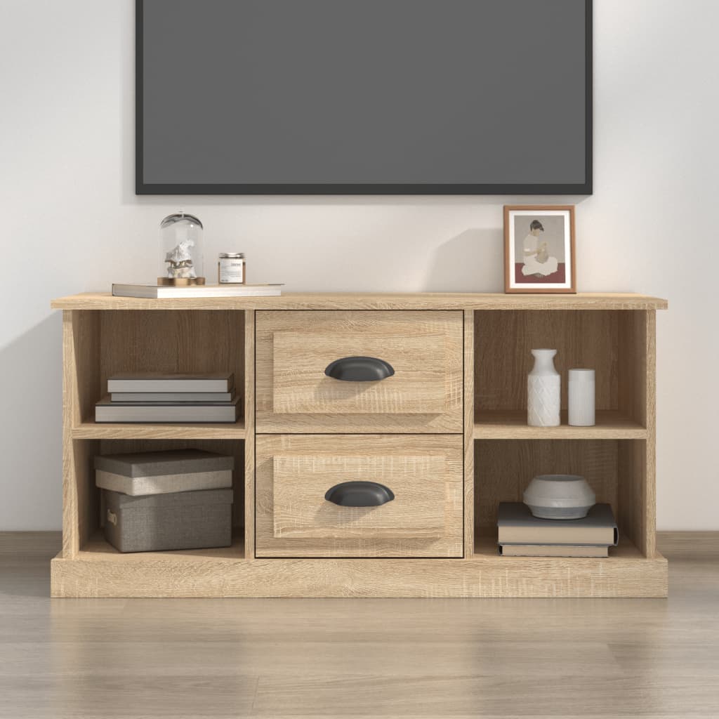 TV Cabinet Sonoma Oak 99,5x35,5x48 cm Engineered Wood