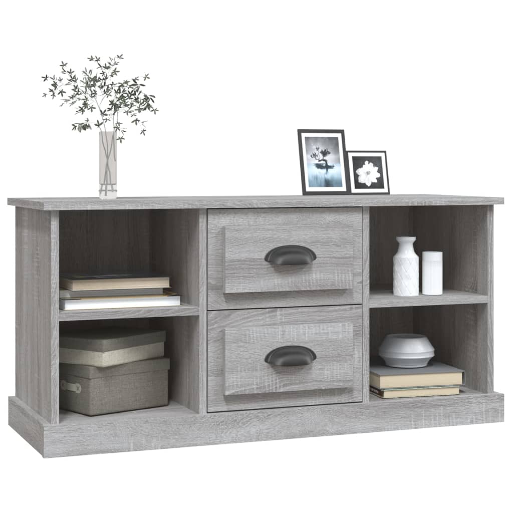 TV Cabinet Grey Sonoma 99,5x35,5x48 cm Engineered Wood