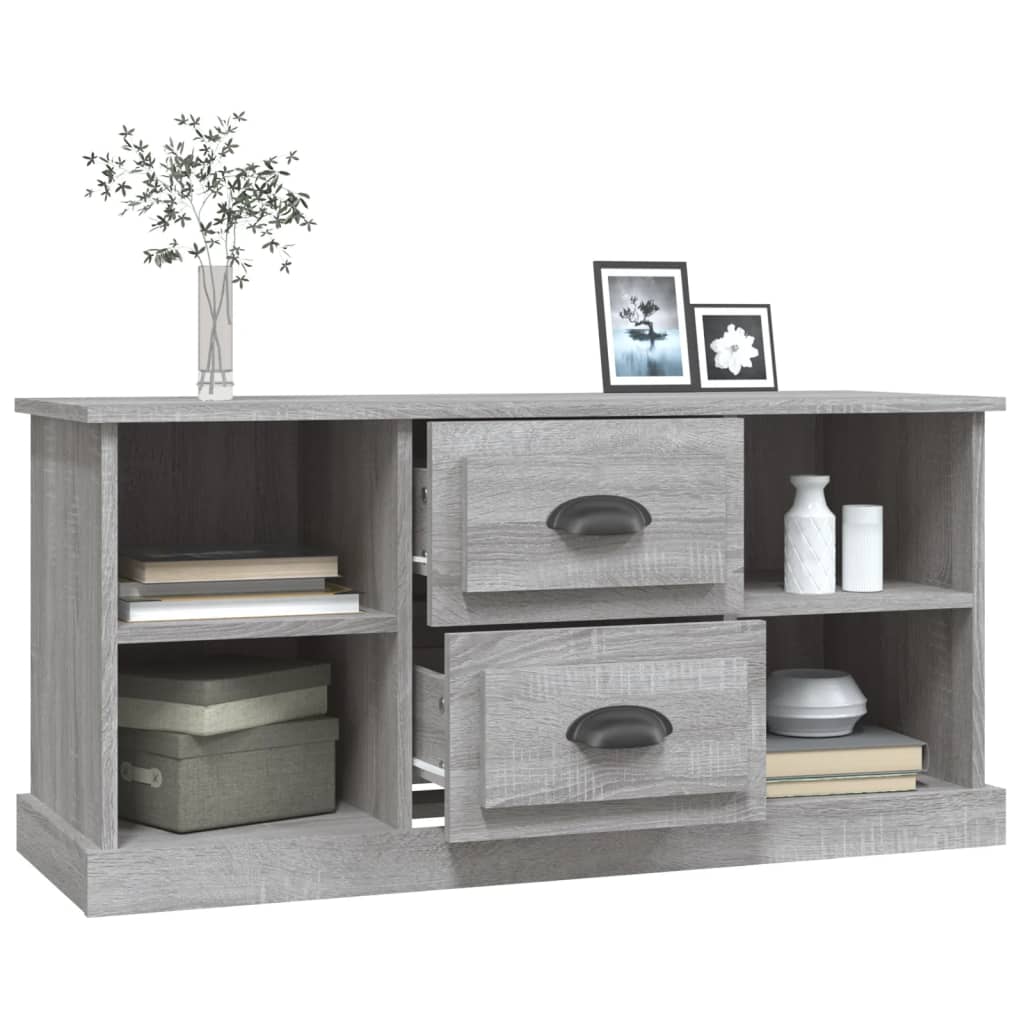 TV Cabinet Grey Sonoma 99,5x35,5x48 cm Engineered Wood