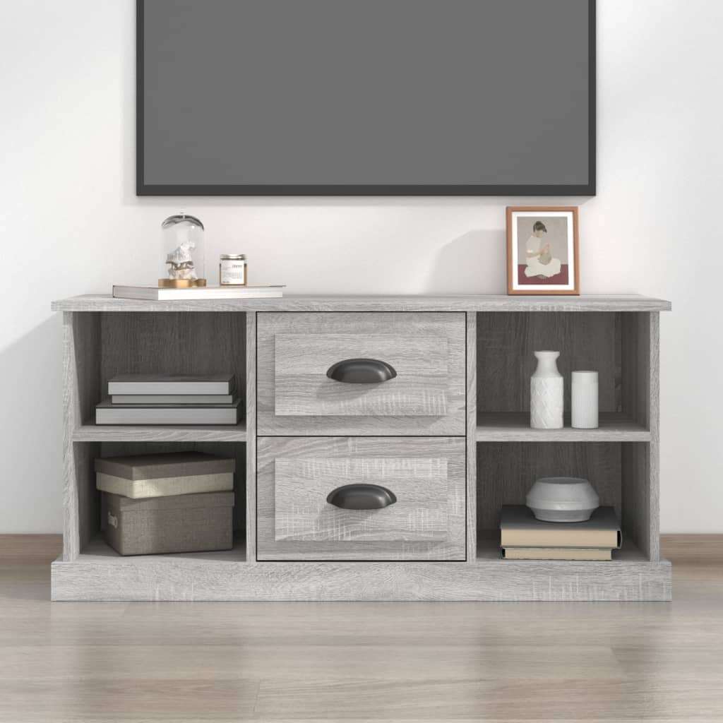 TV Cabinet Grey Sonoma 99,5x35,5x48 cm Engineered Wood