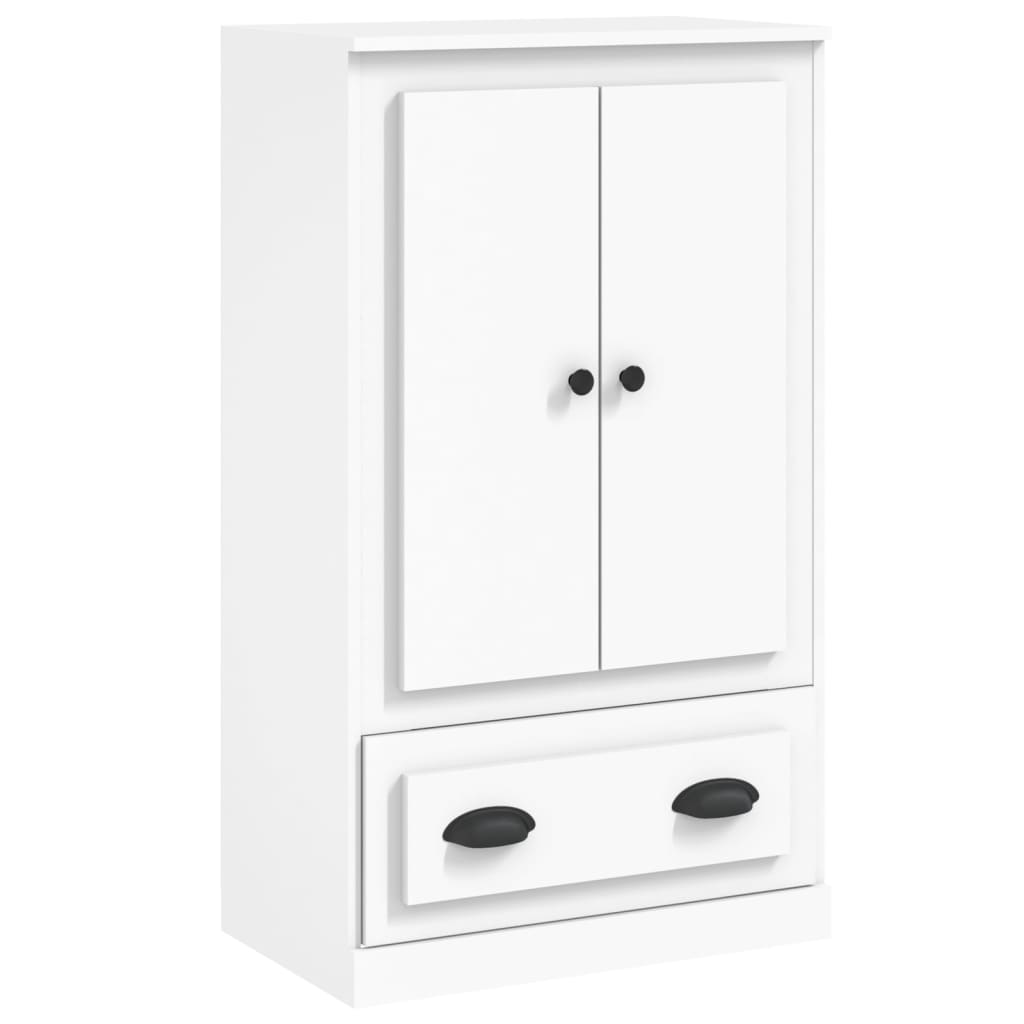 Highboard White 60x35,5x103,5 cm Engineered Wood