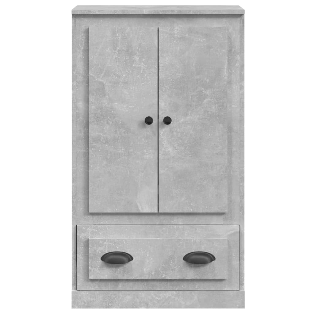 Highboard Concrete Grey 60x35,5x103,5 cm Engineered Wood