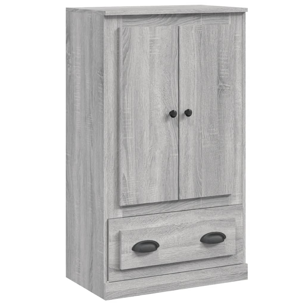 Highboard Grey Sonoma 60x35,5x103,5 cm Engineered Wood