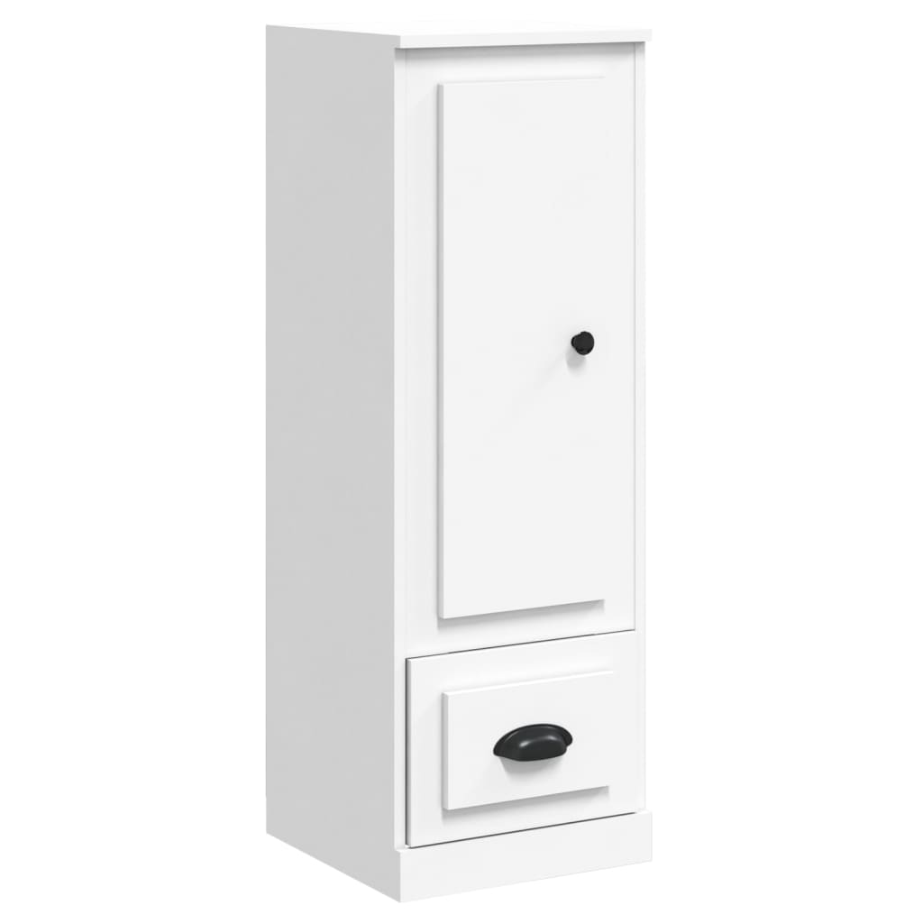 Highboard White 36x35,5x103,5 cm Engineered Wood