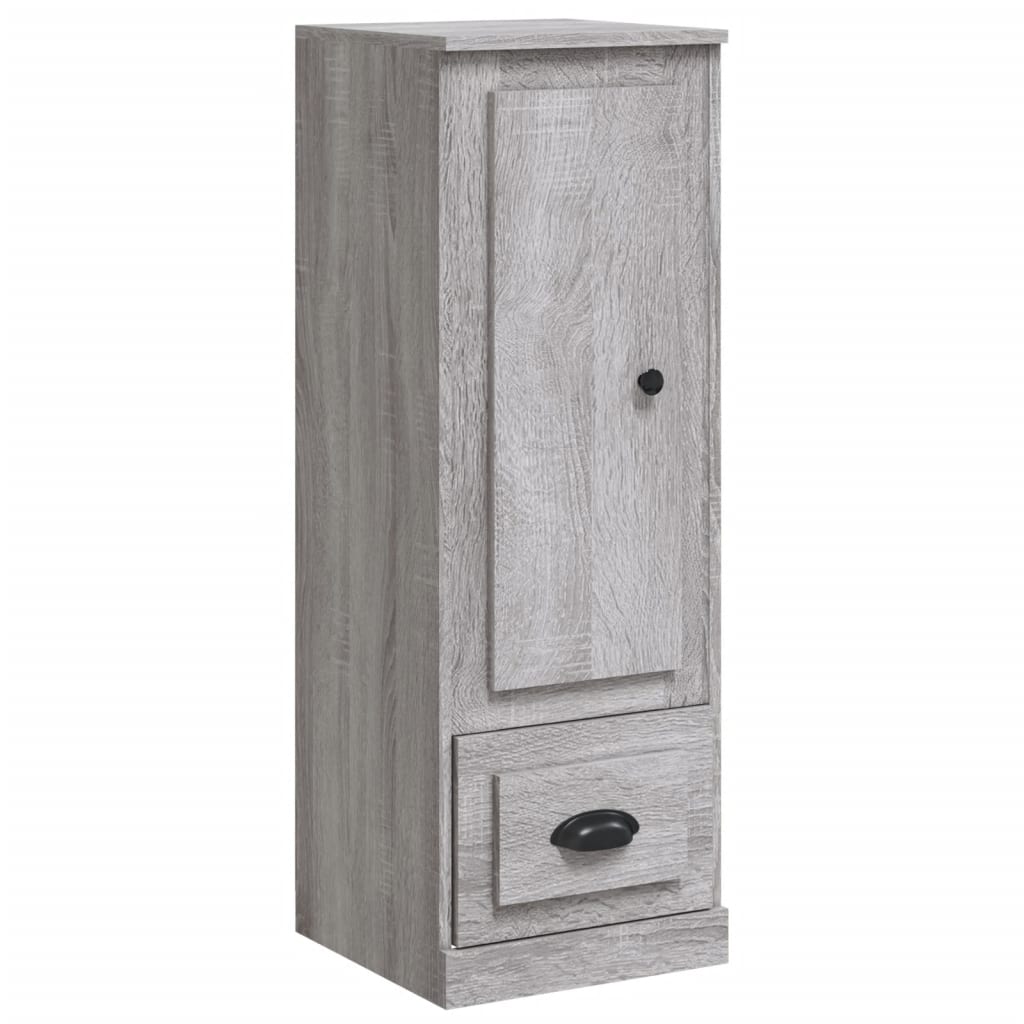 Highboard Grey Sonoma 36x35,5x103,5 cm Engineered Wood