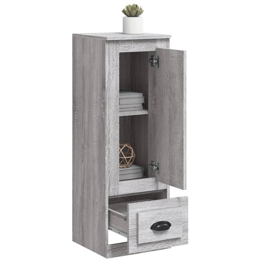 Highboard Grey Sonoma 36x35,5x103,5 cm Engineered Wood