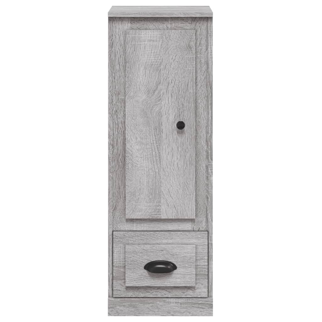 Highboard Grey Sonoma 36x35,5x103,5 cm Engineered Wood