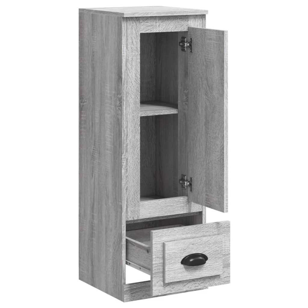 Highboard Grey Sonoma 36x35,5x103,5 cm Engineered Wood