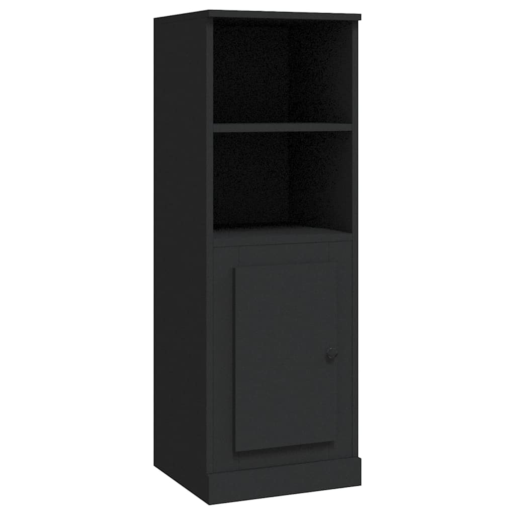 Highboard Black 36x35,5x103,5 cm Engineered Wood