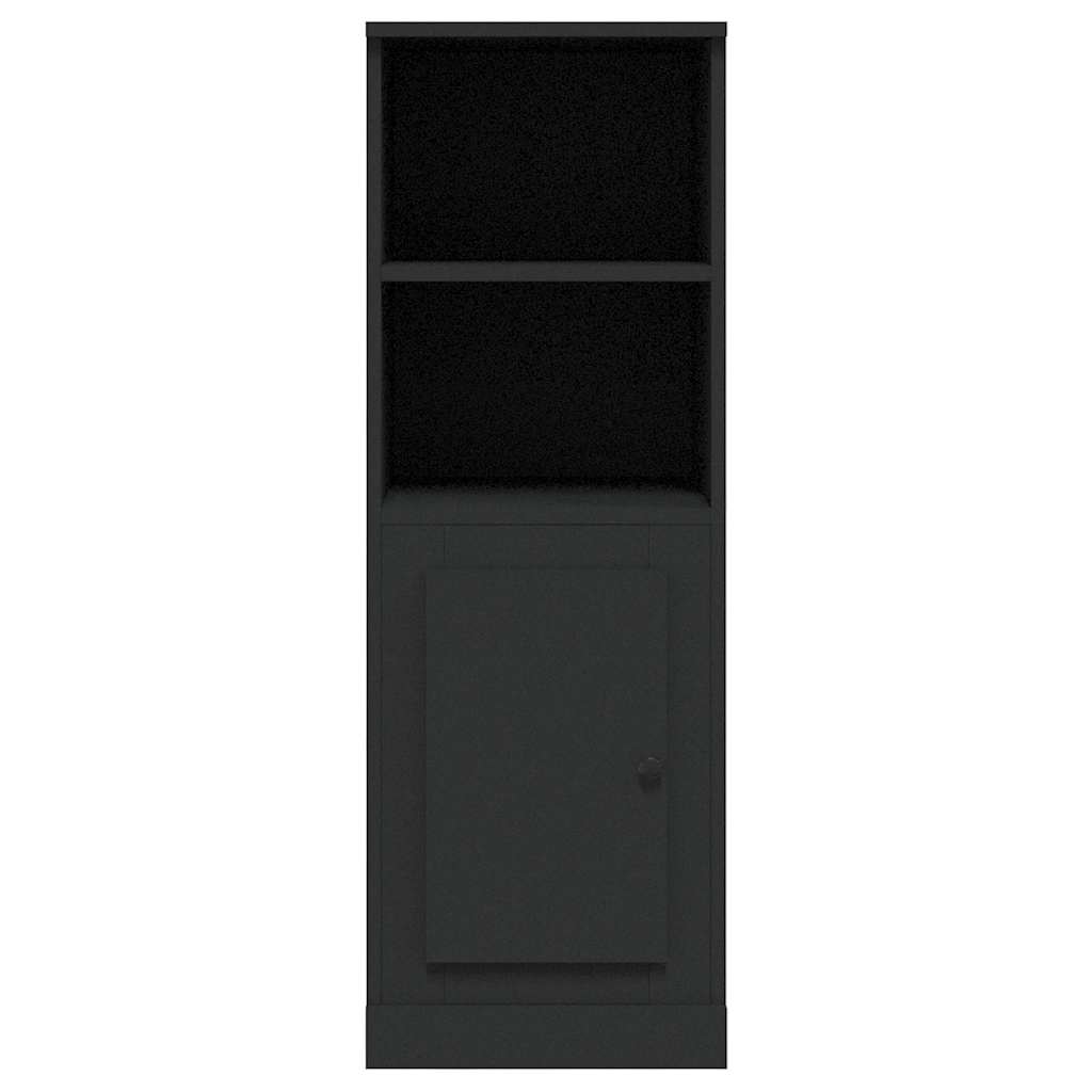Highboard Black 36x35.5x103.5 cm Engineered Wood