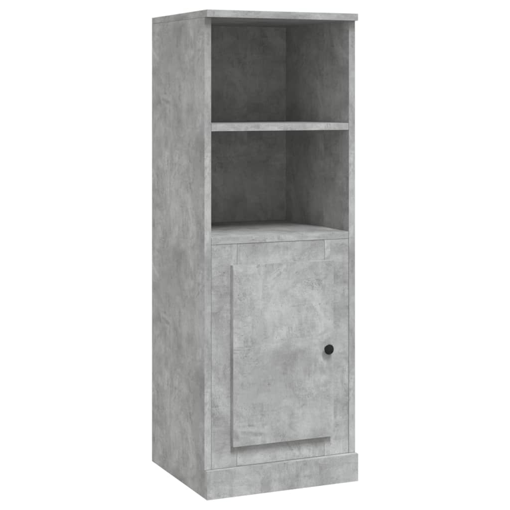 Highboard Concrete Grey 36x35,5x103,5 cm Engineered Wood