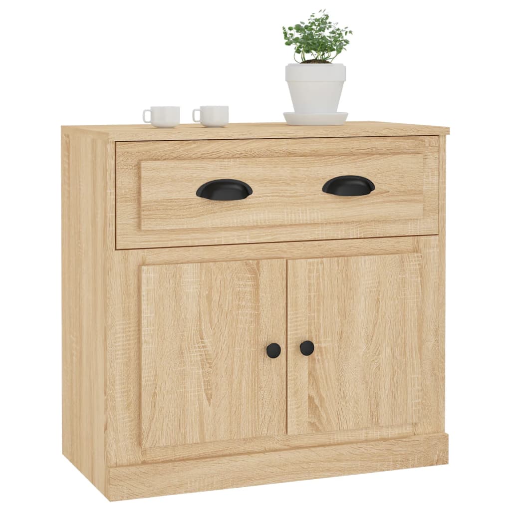 Sideboard Sonoma Oak 70x35,5x67,5 cm Engineered Wood