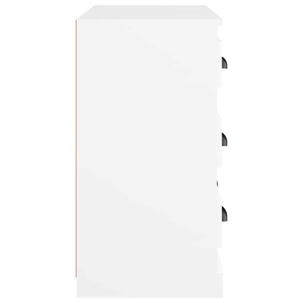 Sideboard White 70x35,5x67,5 cm Engineered Wood