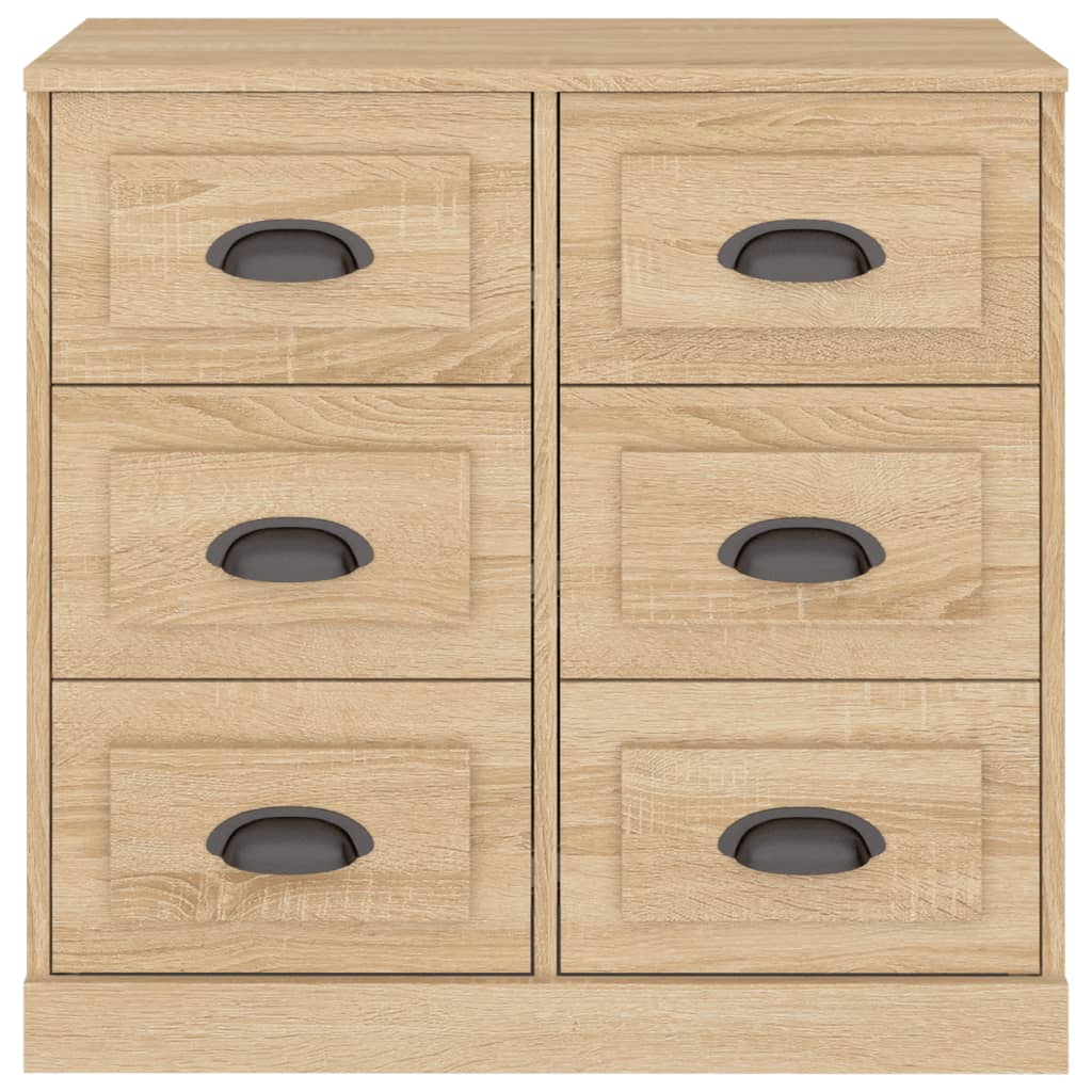 Sideboard Sonoma Oak 70x35,5x67,5 cm Engineered Wood