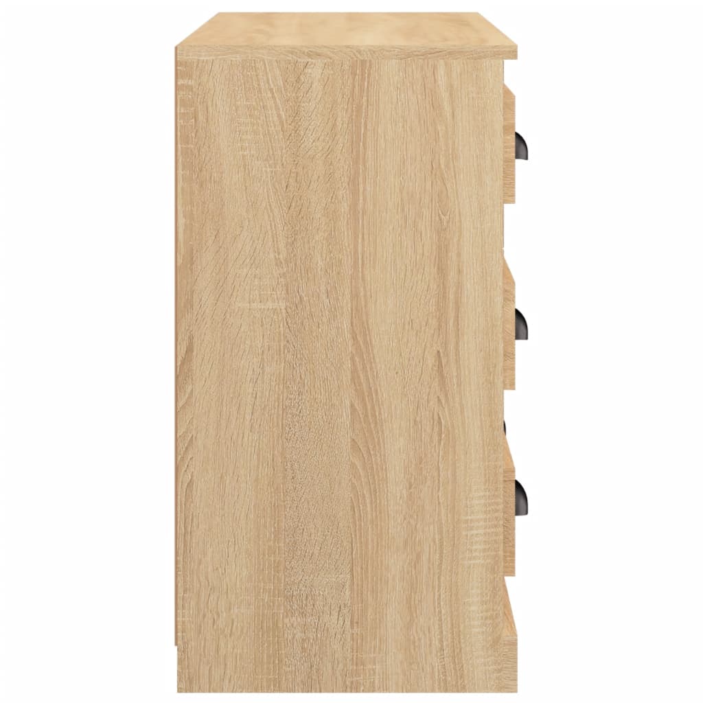 Sideboard Sonoma Oak 70x35,5x67,5 cm Engineered Wood