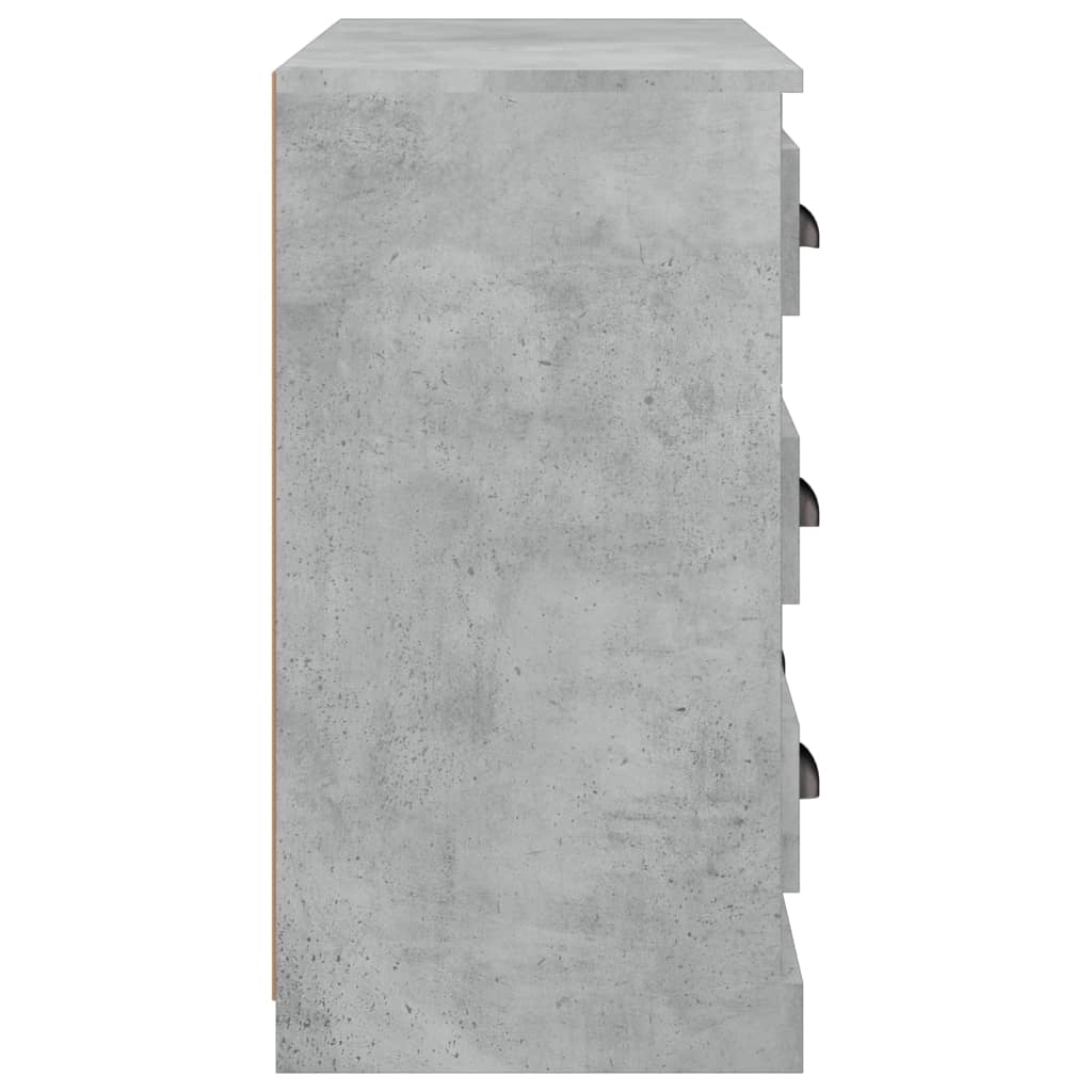 Sideboard Concrete Grey 70x35,5x67,5 cm Engineered Wood