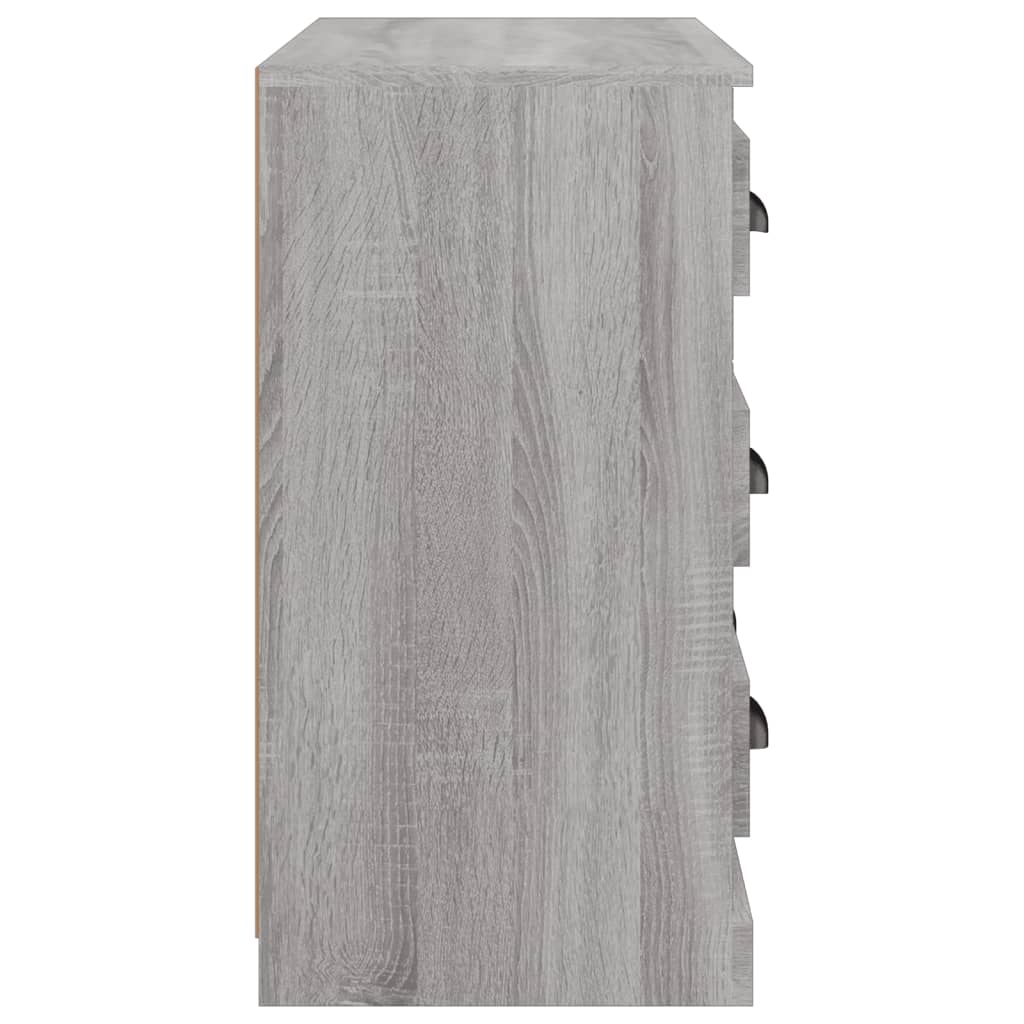 Sideboard Grey Sonoma 70x35,5x67,5 cm Engineered Wood