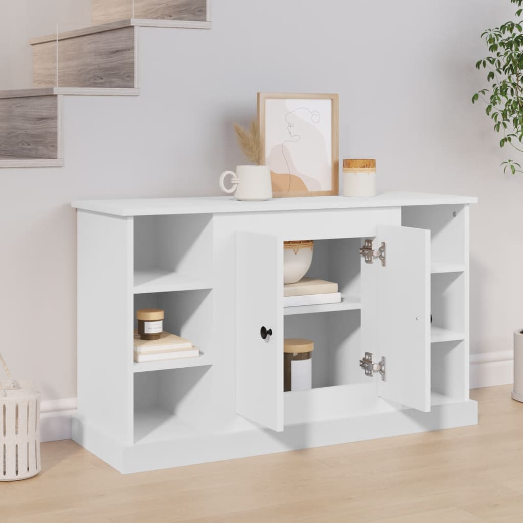 Sideboard White 100x35,5x60 cm Engineered Wood