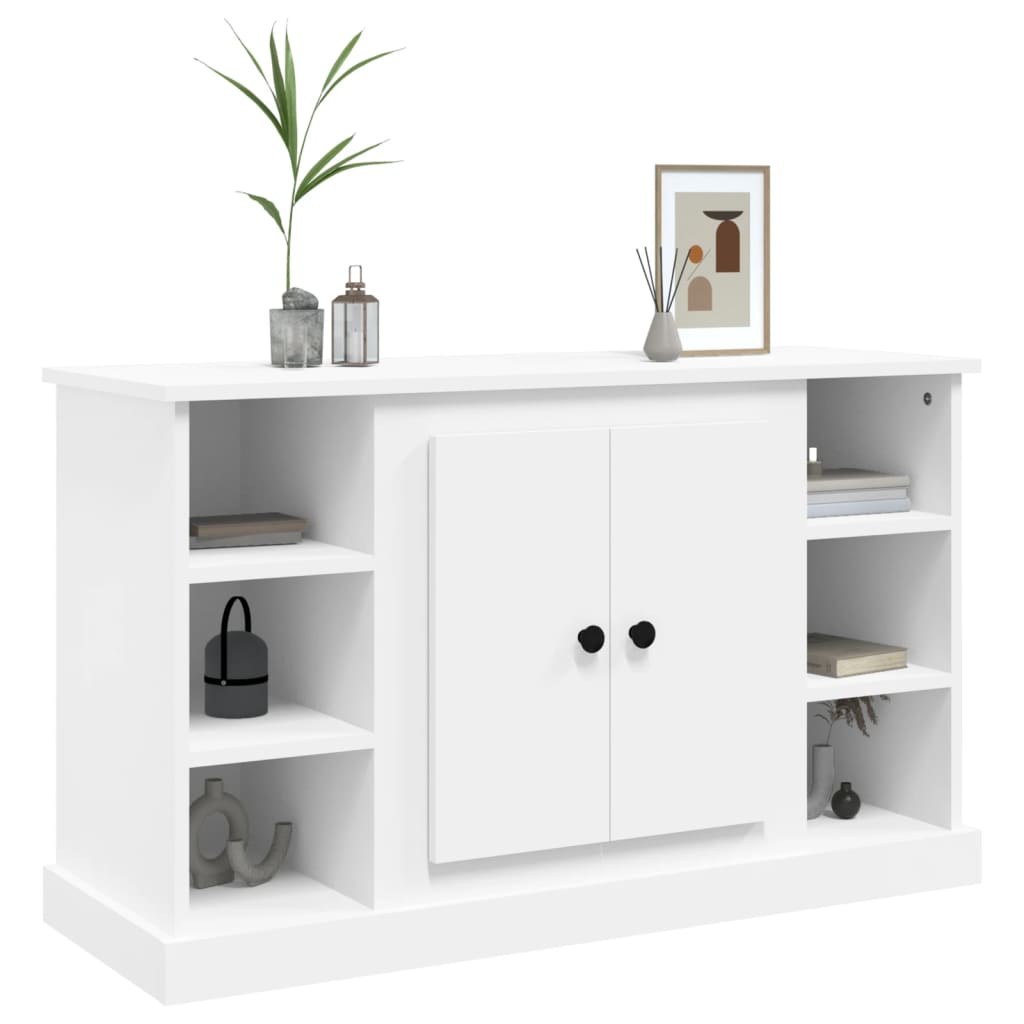 Sideboard White 100x35,5x60 cm Engineered Wood