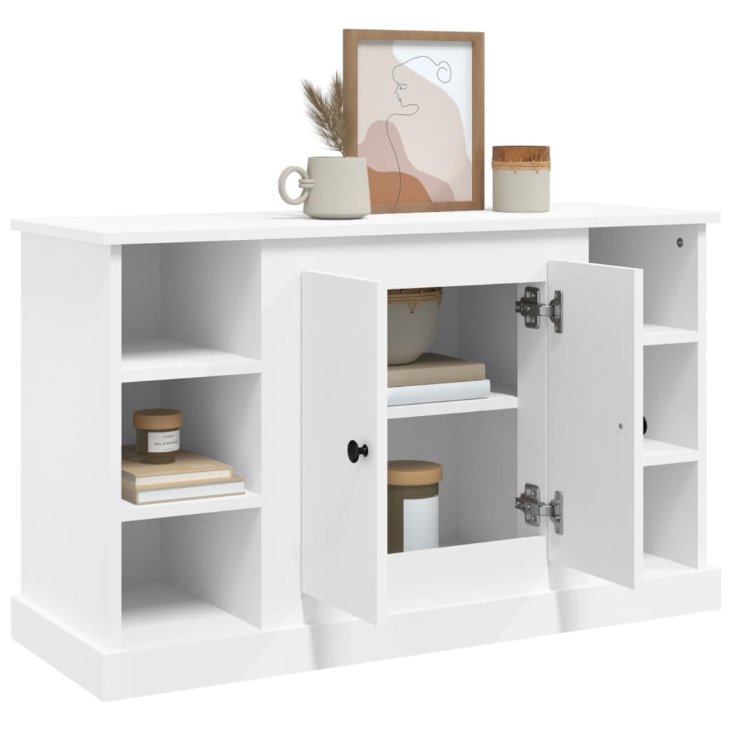 Sideboard White 100x35,5x60 cm Engineered Wood