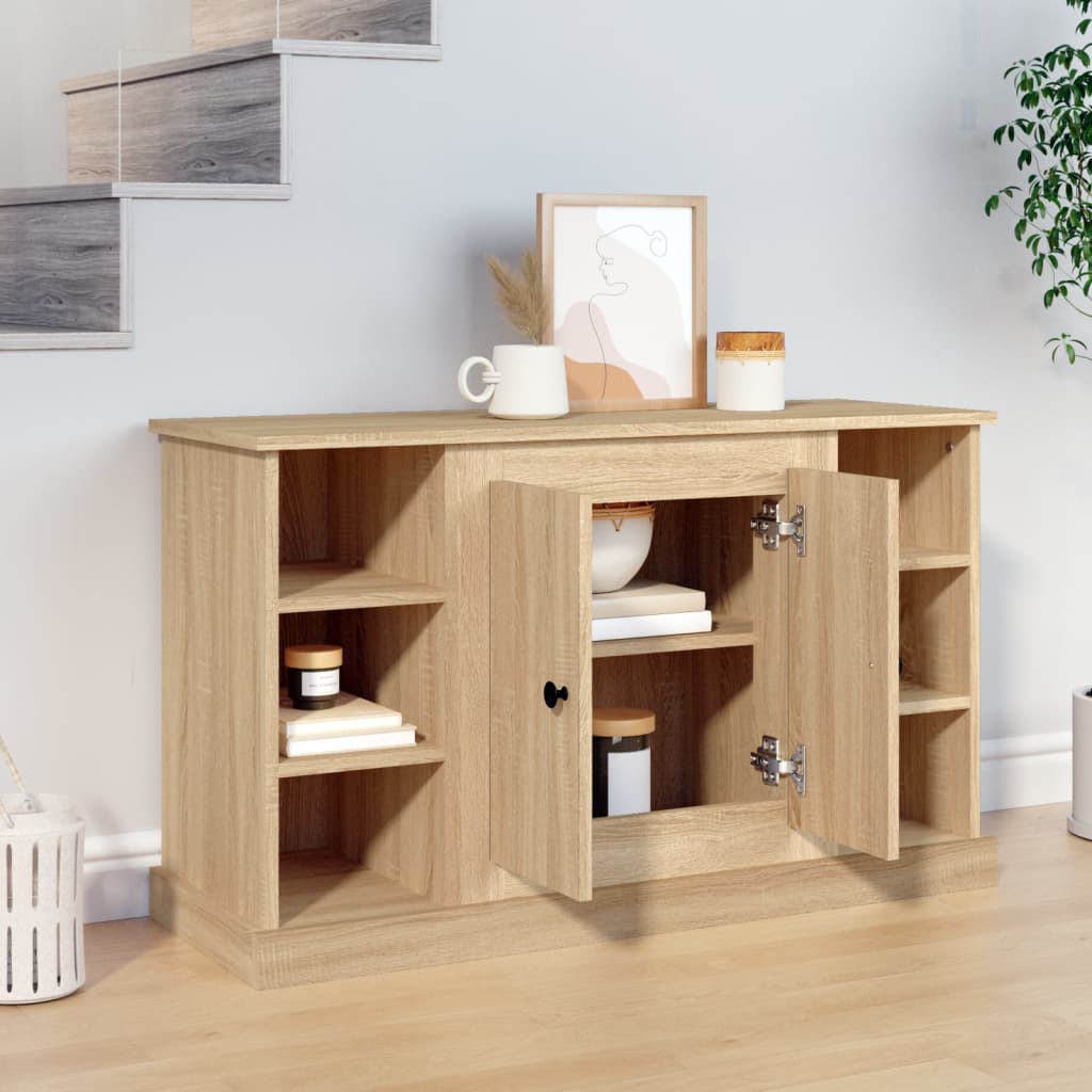 Sideboard Sonoma Oak 100x35,5x60 cm Engineered Wood