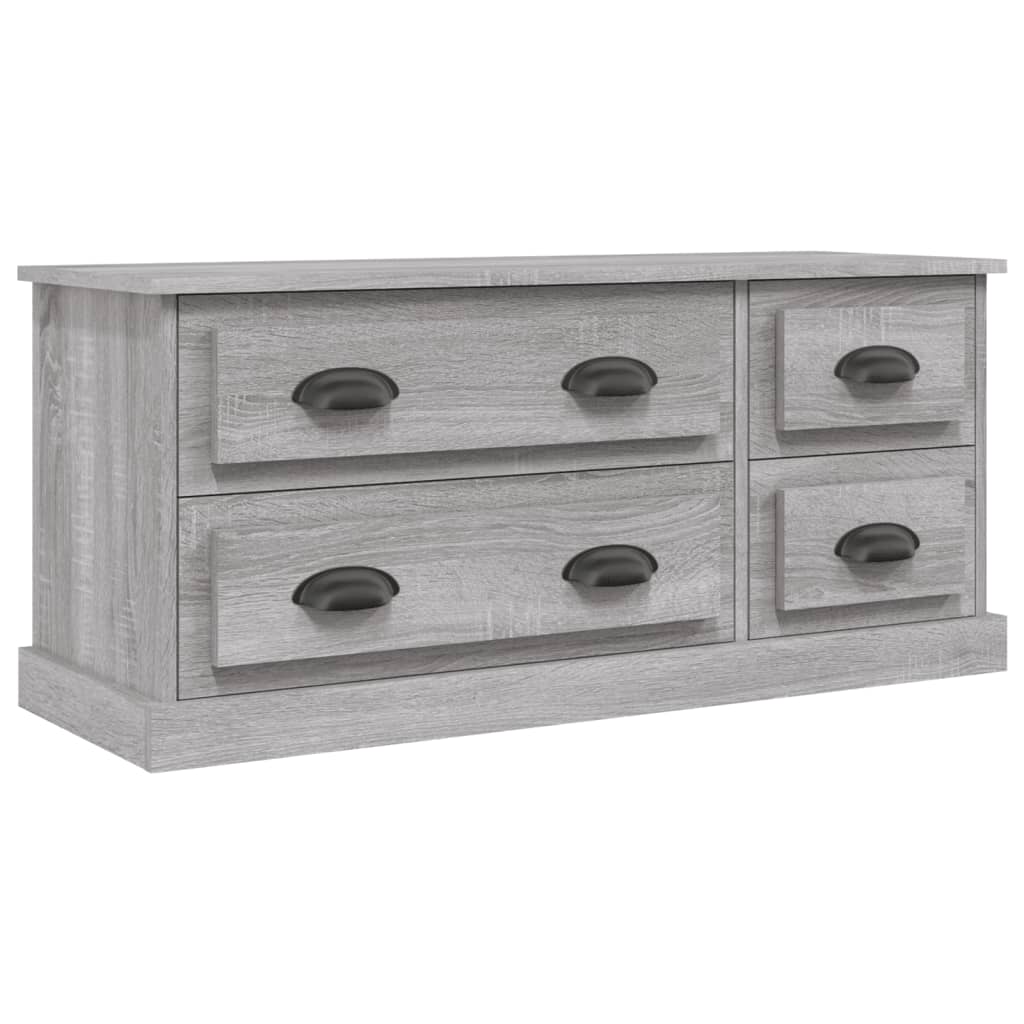 TV Cabinet Grey Sonoma 100x35,5x45 cm Engineered Wood