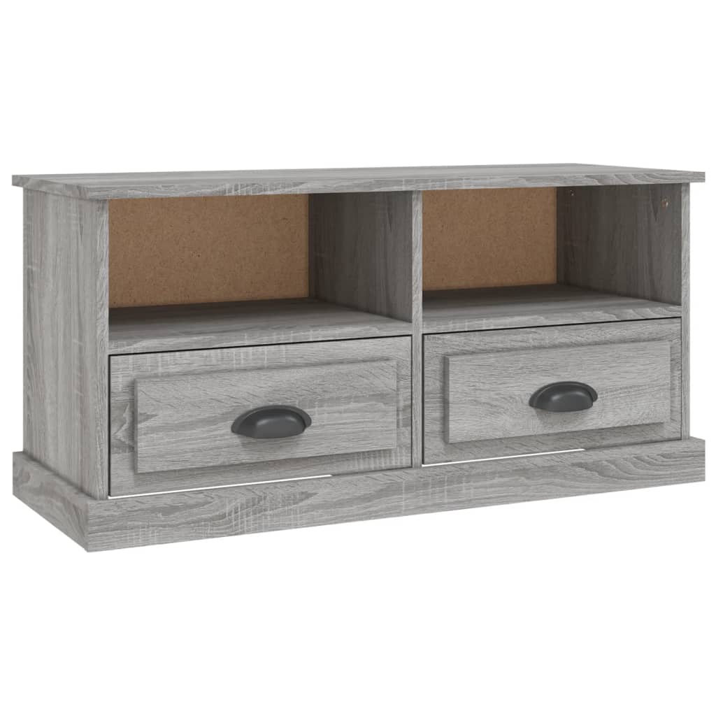TV Cabinet Grey Sonoma 93x35,5x45 cm Engineered Wood