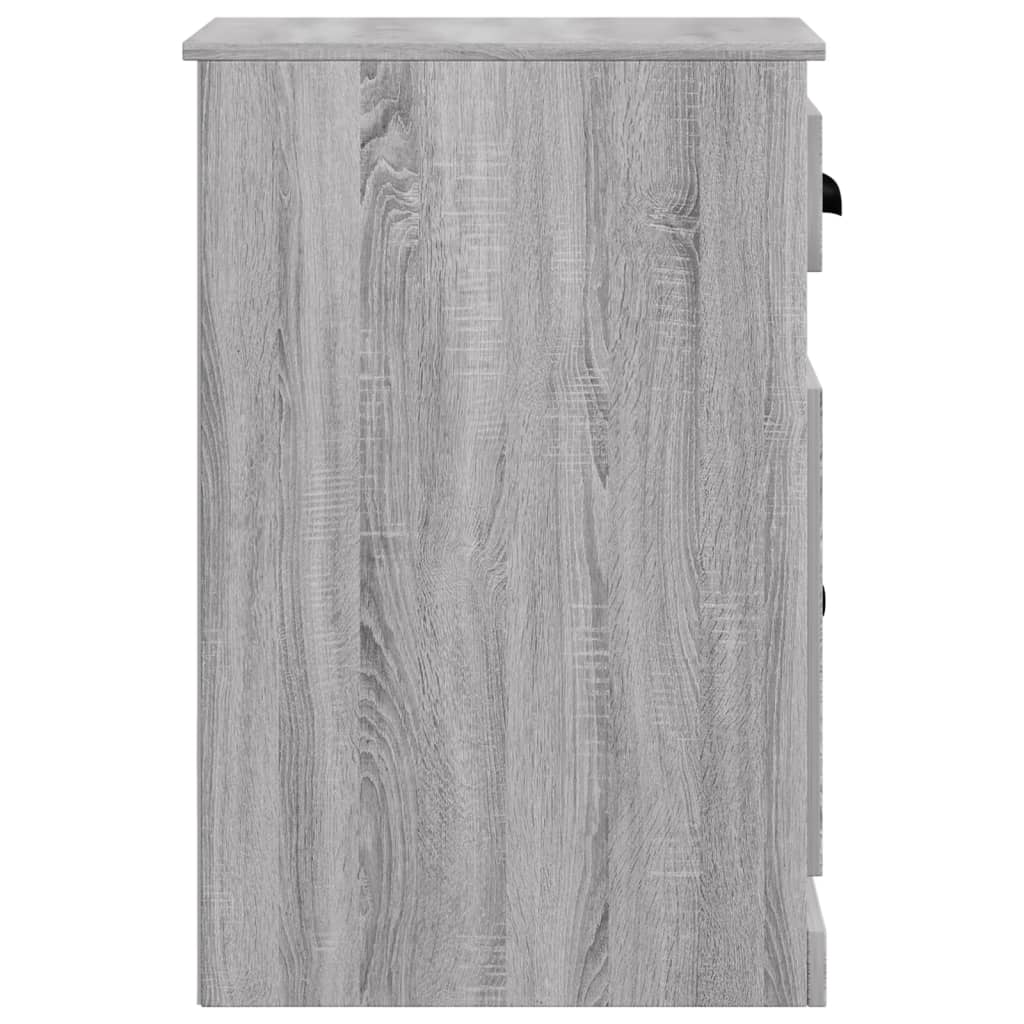 Side Cabinet with Drawer Grey Sonoma 40x50x75cm Engineered Wood
