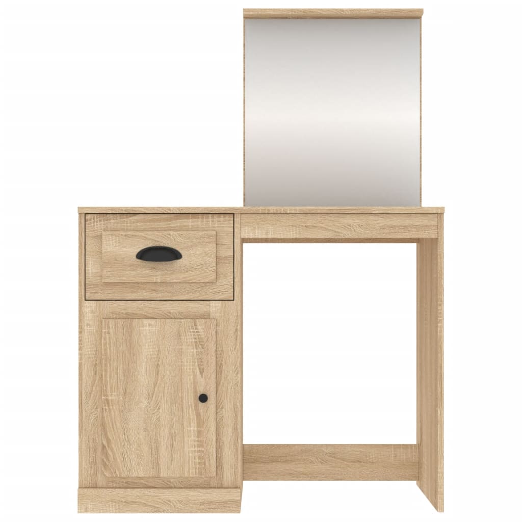 Dressing Table | Sonoma Oak | Engineered wood, acrylic | 90x50x132.5 cm