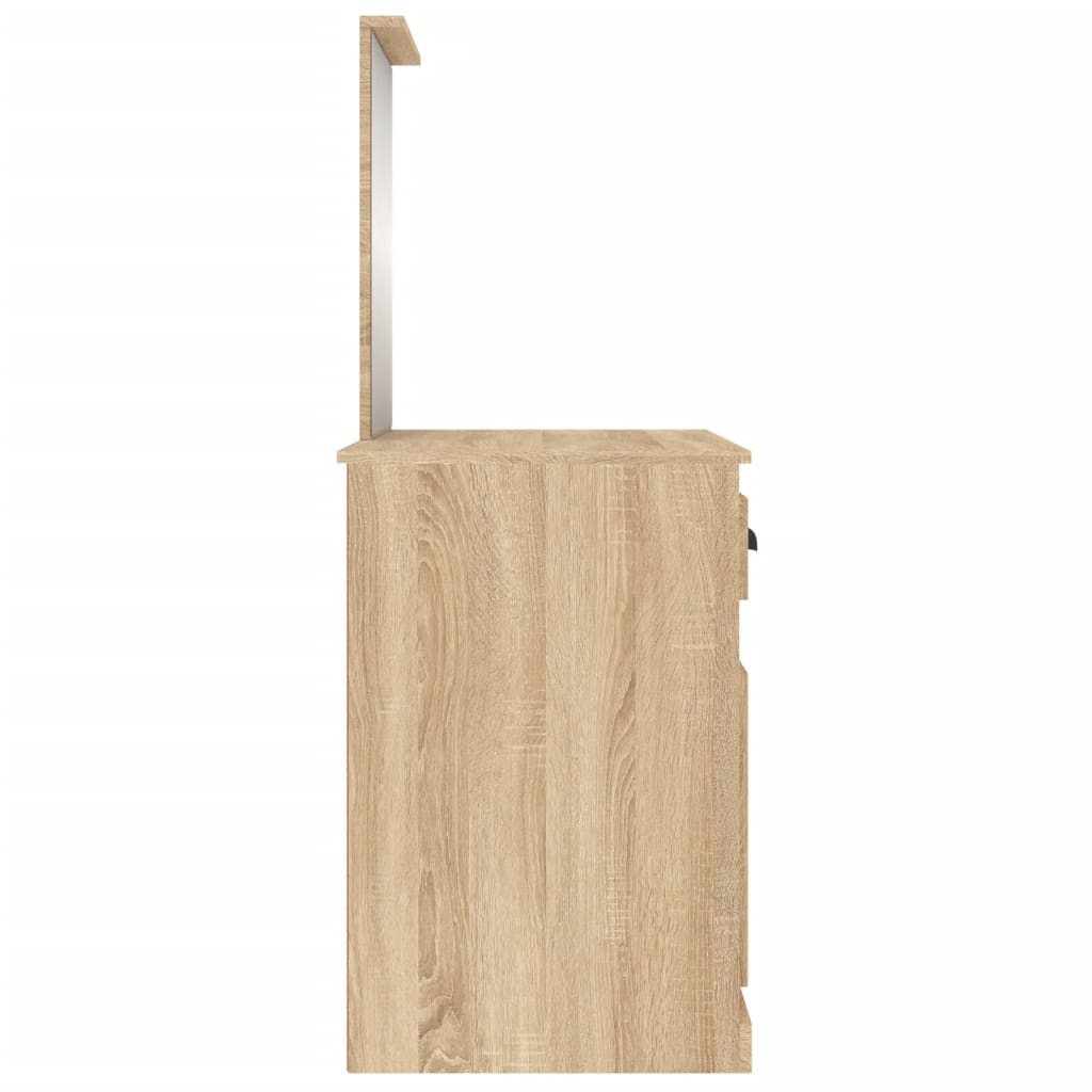 Dressing Table | Sonoma Oak | Engineered wood, acrylic | 90x50x132.5 cm